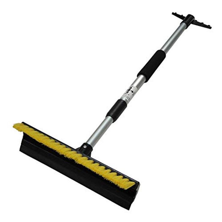 コンパル アルミスノーブラシE型 伸縮式73~120cm