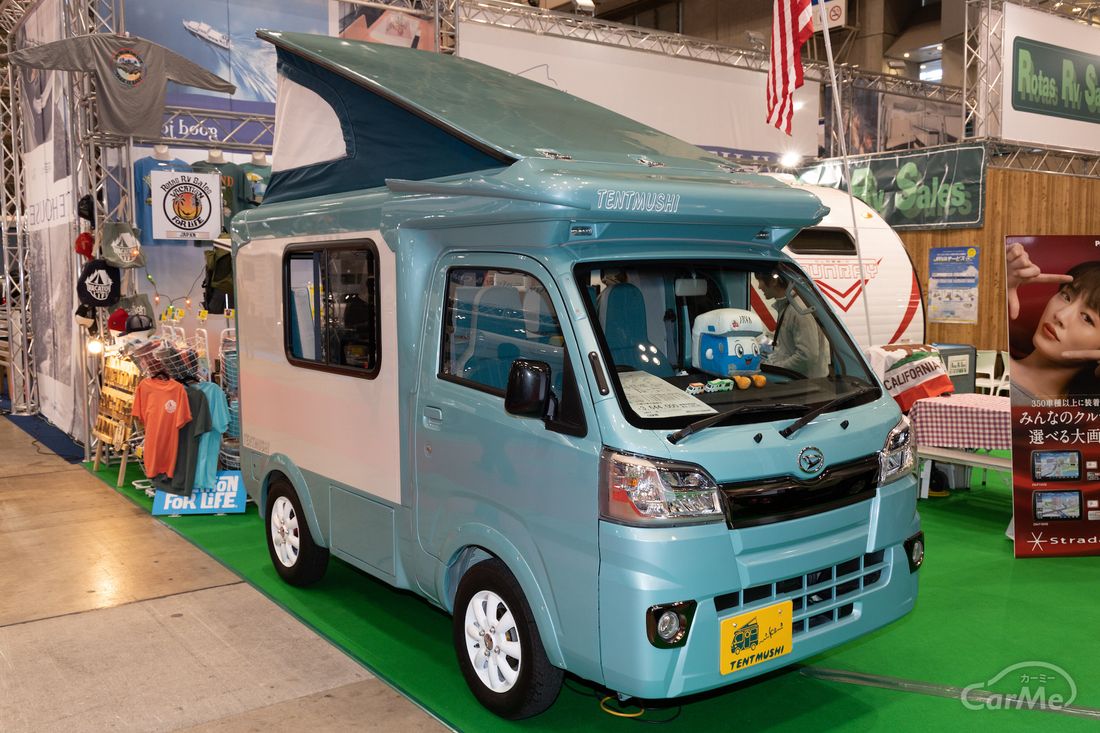 最も小さなキャンピングカー テントむし とは 車ニュース 中古車情報 中古車検索なら 車選びドットコム 車選び Com