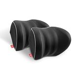 ネックパッド 車 クッション  (1-ブラック)