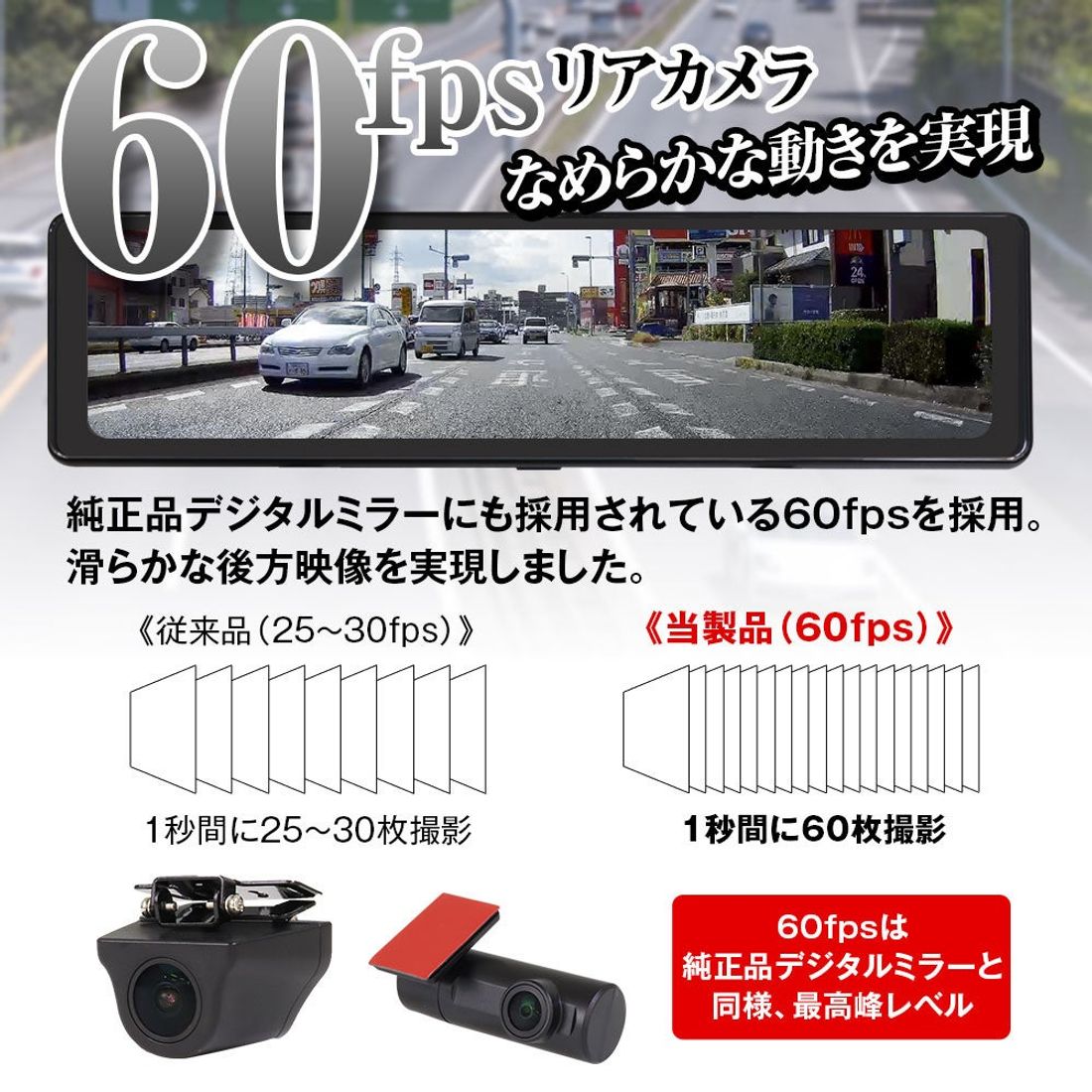 予約販売中のMAXWINデジタルインナーミラー MDR-G014が入荷!実販売開始しました!