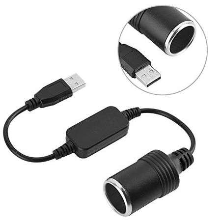 USBポート変換アダプタコード12V カーチャージャー 車載充電器 シガーソケットチャージャー 駐車監視コンバータ...