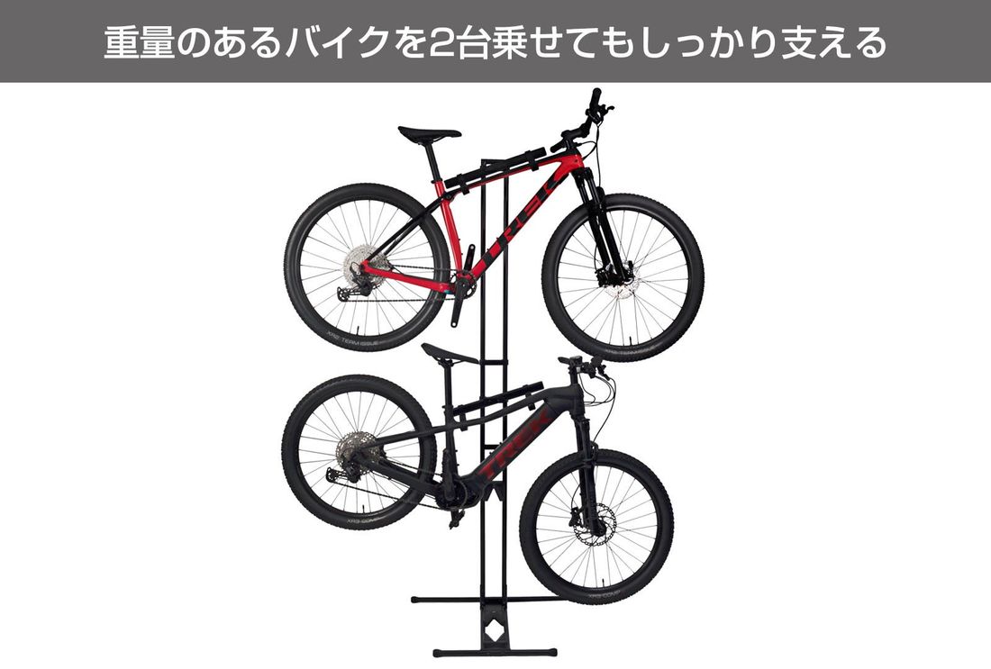 Makuakeで「300%」を達成した自立型2台用バイクスタンド『iWA-TW』12月2日発売!