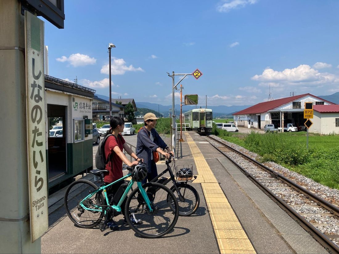 行きはサイクリング！帰りはローカル線で！GO!GO! 千曲川 飯山線サイクルトレインプラン販売 - 期間 2023年9…