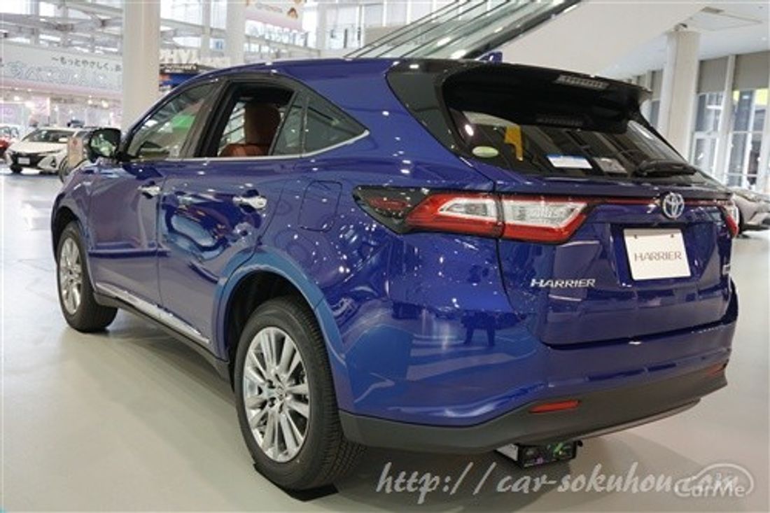 ハリアーの外装の実車画像レビュー マイナーチェンジをした17年モデル