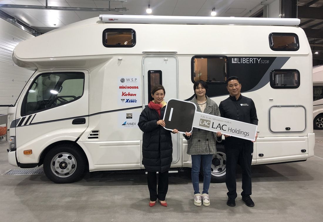 株式会社アネックス、Juju（野田樹潤）さんへの　キャンピングカー貸与にてスーパーフォーミュラへの挑戦を支援。
