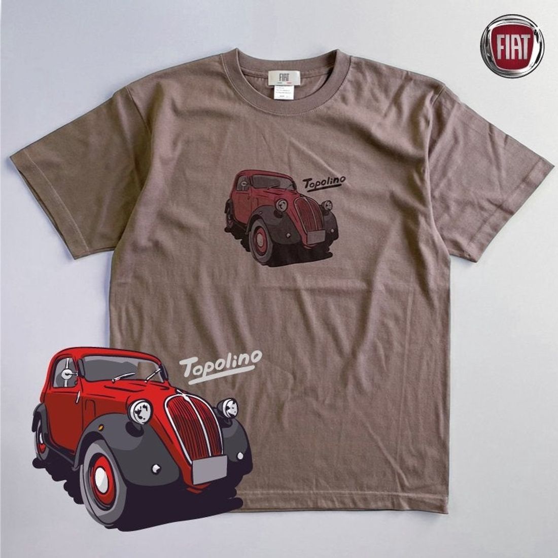 遊び心たっぷりのFIAT Tシャツ、先行予約開始