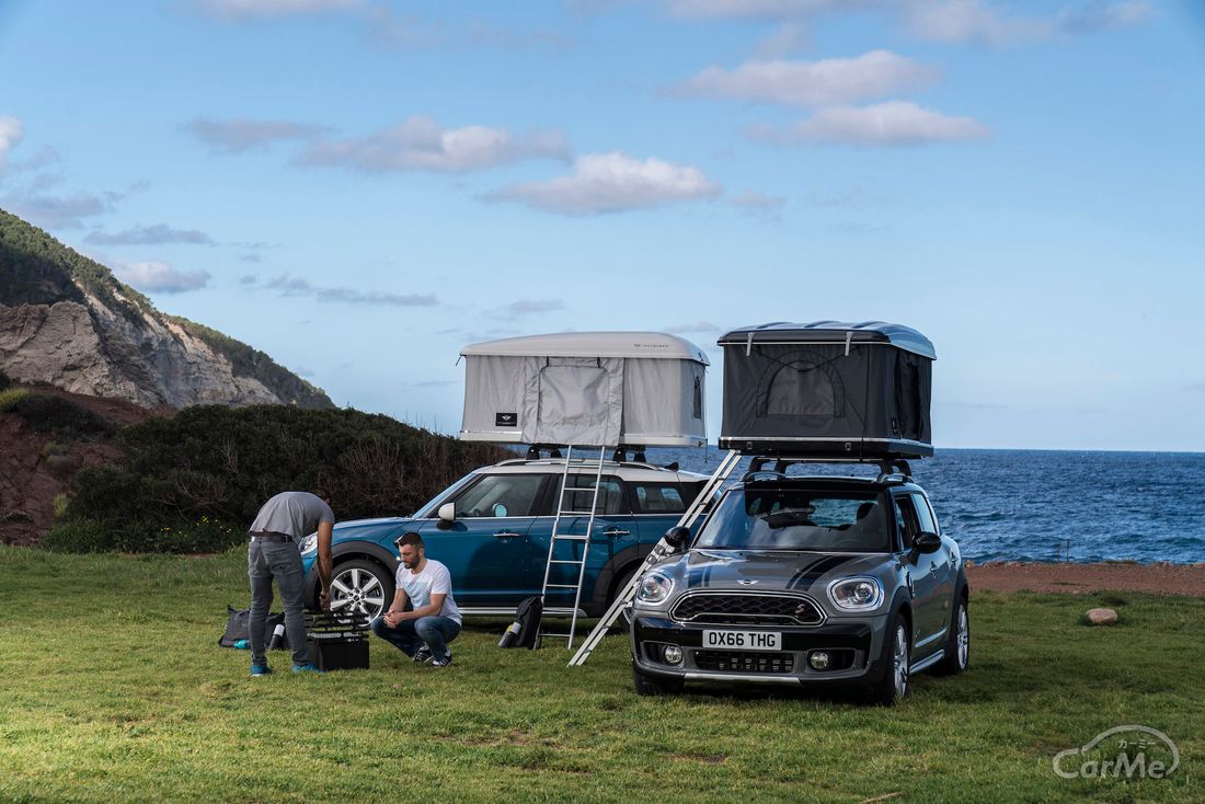 Miniの車中泊は一味違う Miniクロスオーバー用ルーフテントが登場 の写真 11枚目