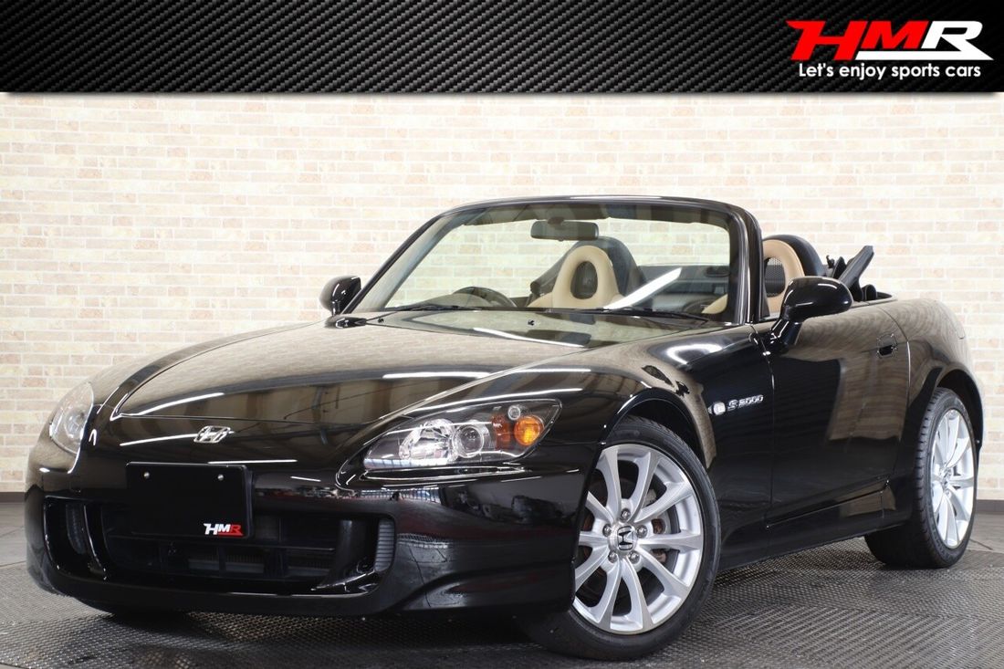 H.16(2004)年 ホンダ S2000 2.0 1オーナー 鈴鹿モデル タンカラーシート ブラック 走行56,700