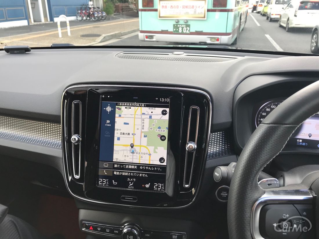 ボルボ XC40(大田中撮影)