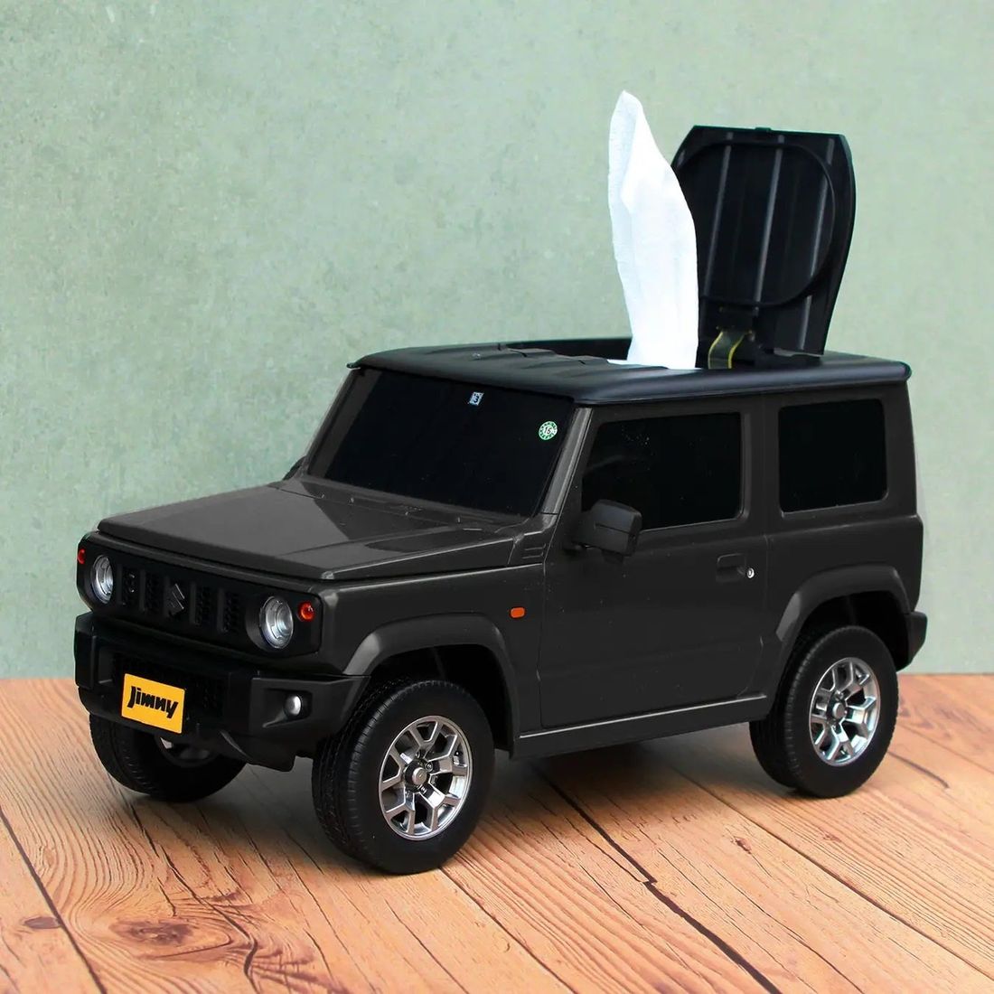 『JIMNY型 ウェットティッシュケース』那須クラシックカー博物館に登場!