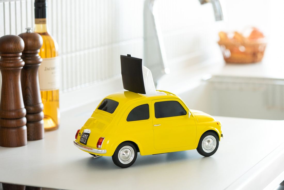 【一般販売開始】FIAT NUOVA完全再現の2WAYティッシュケース（CAMSHOP.JP）