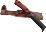 高儀(Takagi) KANUCHI OUTDOOR フルタングナタ 牛革ケース付き ベルトループ　１