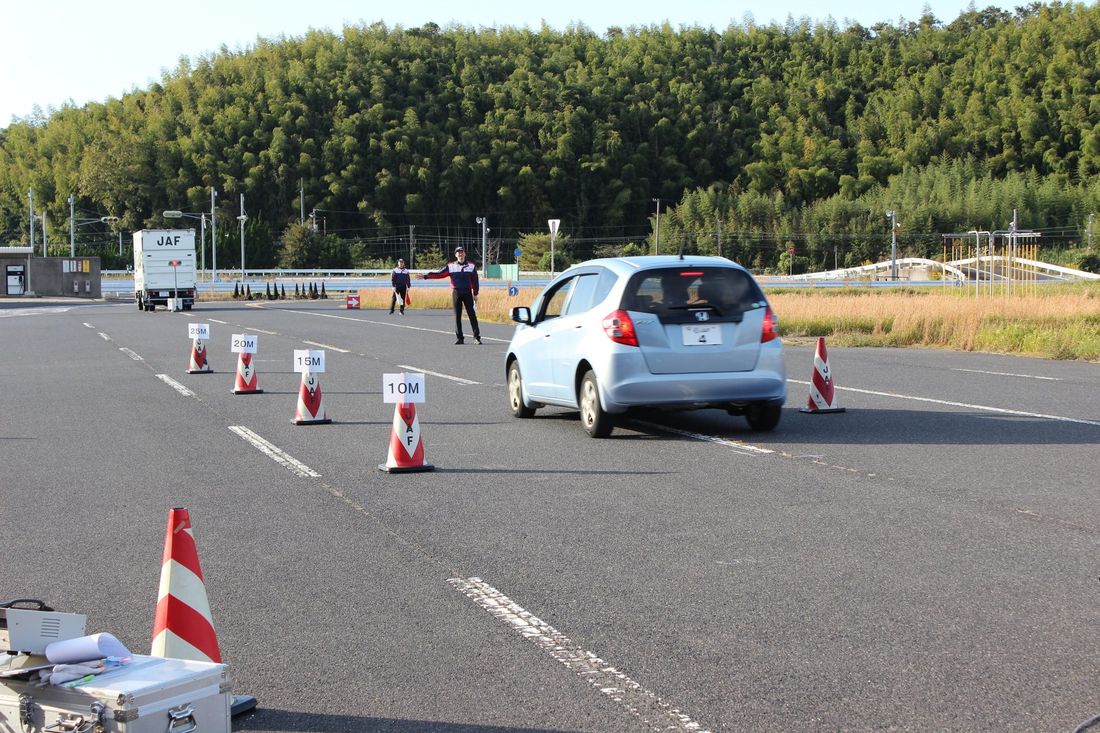 【JAF島根】公道ではできない運転をマイカーで体験!