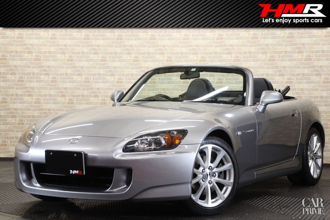 H.18(2006)年 ホンダ S2000 2.2 純正17インチ CD/MDオーディオ シルバー 走行19,100km