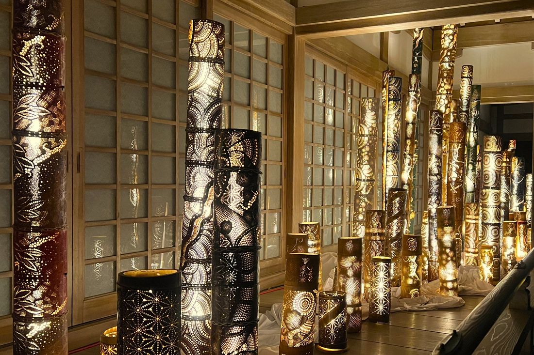 【ホテル雅叙園東京】文化財建築を舞台に繰り広げられる物語を多彩なアートとともに堪能「和のあかり×百段階段2024 ~妖…