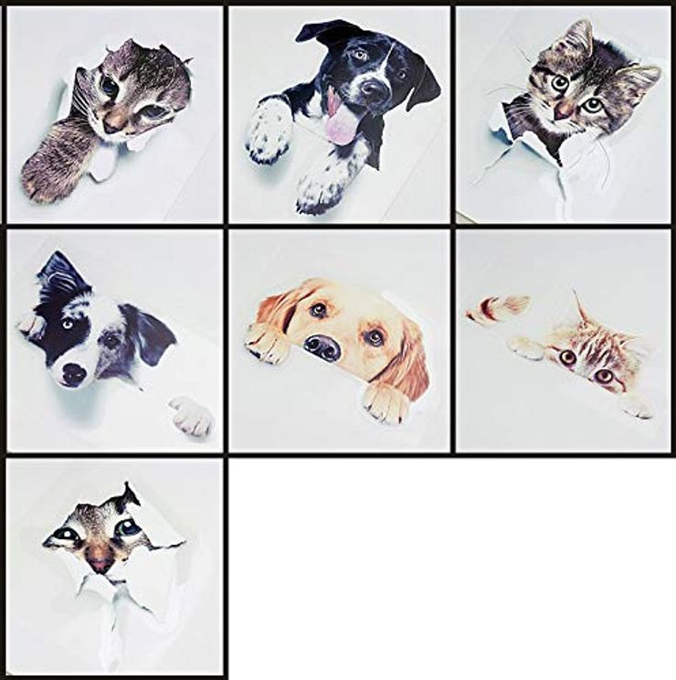 prendre カーステッカー（飛び出す猫） PR-PETST-TOBI