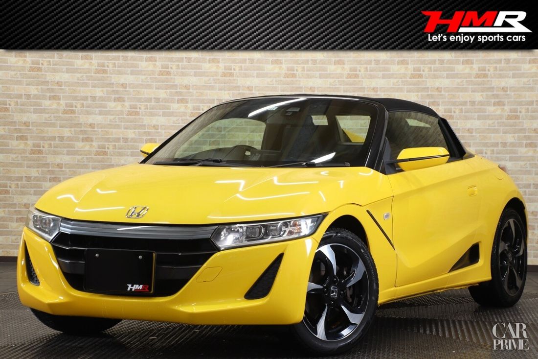 H.27(2015)年 ホンダ S660 アルファ 1オーナー 6MT モデューロサス イエロー 走行53,300km