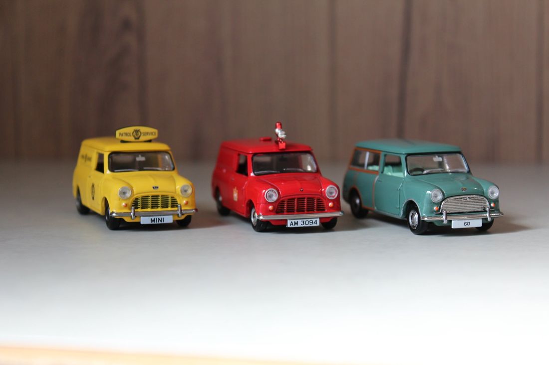『懐かしのオールドミニ・カントリーマン』ミニカーで登場