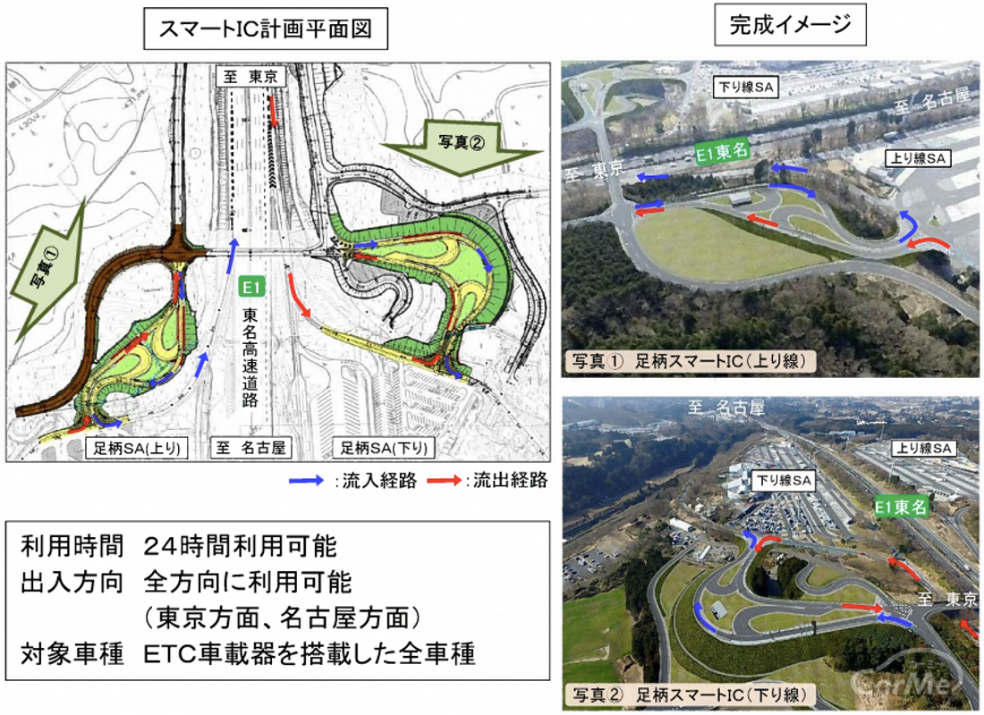足柄 スマートIC