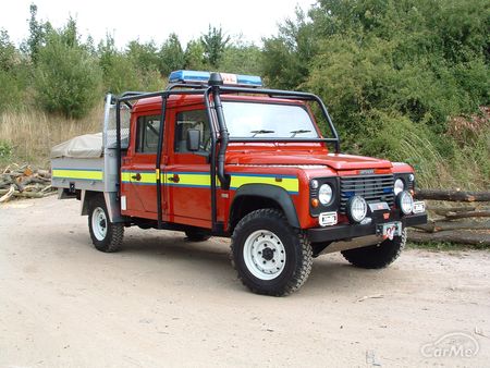 ディフェンダー 消防車 2003年
