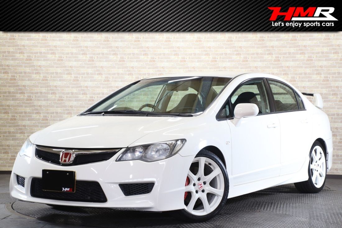 H.20(2008)年 ホンダ シビックタイプR 2.0 赤黒インテリア 純正18インチ ホワイト 走行97,800km
