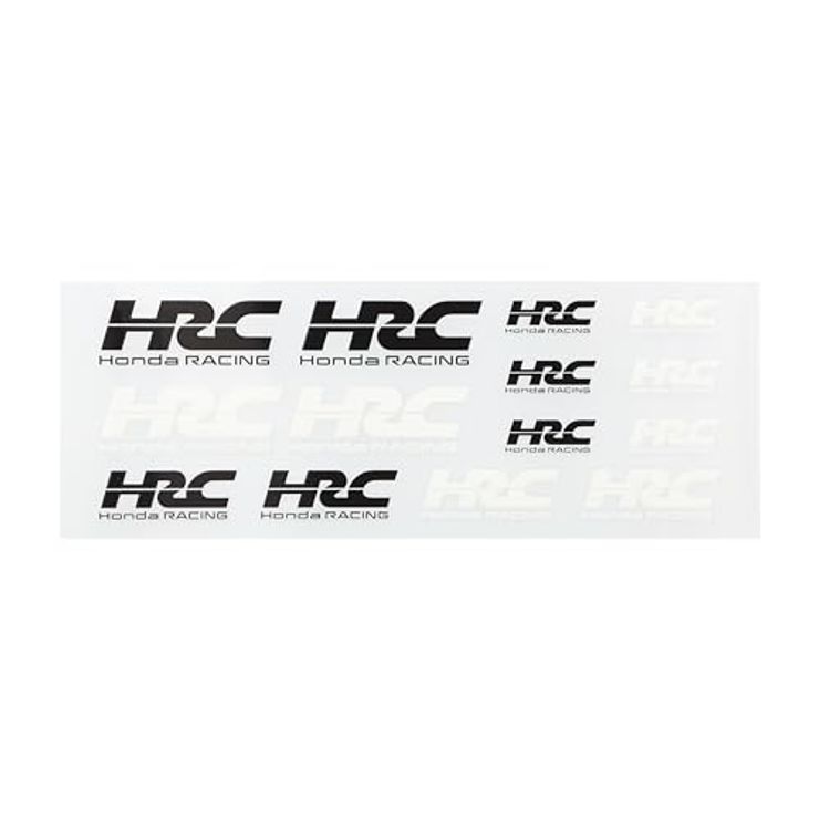 HRC公式 ステッカー 耐候 (w60mm×4枚/w45mm×4枚/w30mm×6枚)