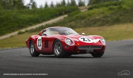 フェラーリ 250GTO(1962)オークション