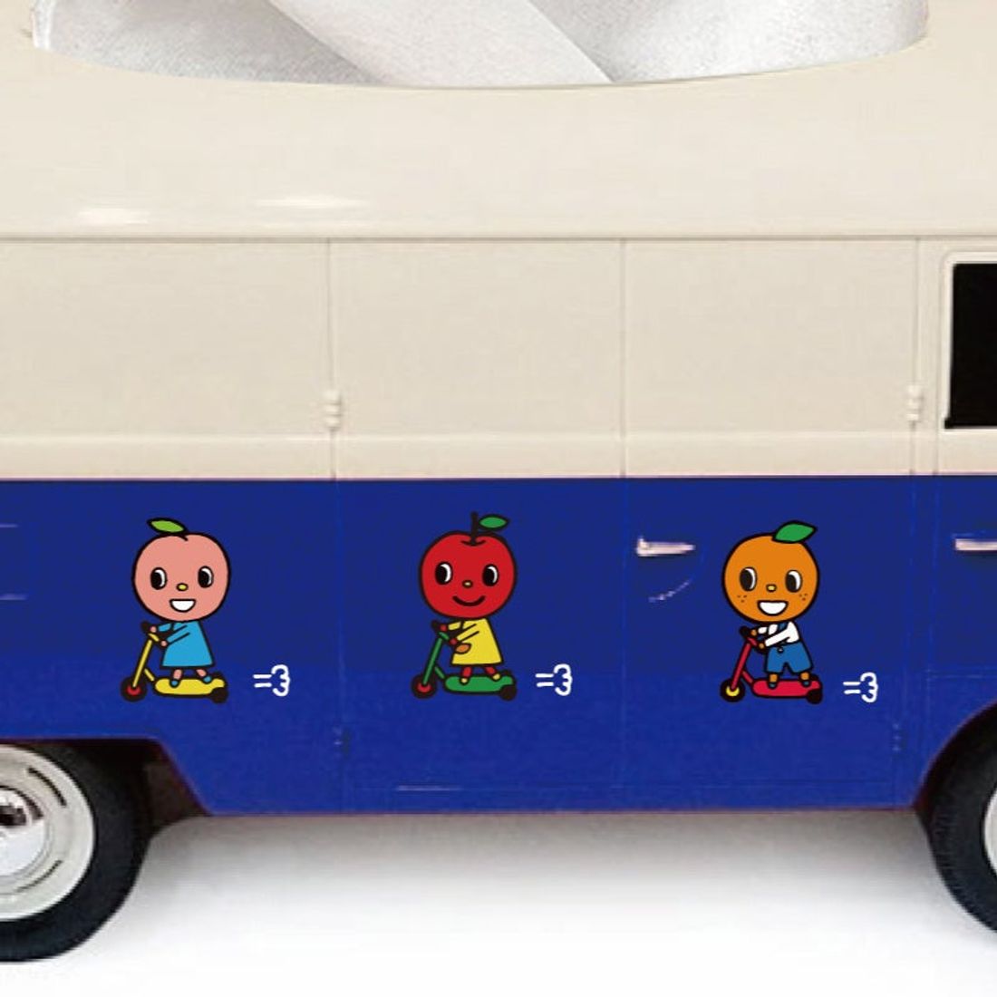 「ぷっぷる」バス型ティッシュケース、成田空港で発売