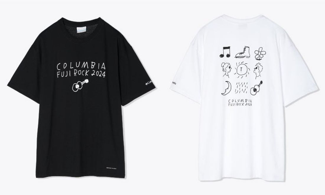 Columbia × FUJI ROCK FESTIVAL’2４コラボレーションＴシャツ 6月1４日(金)発売