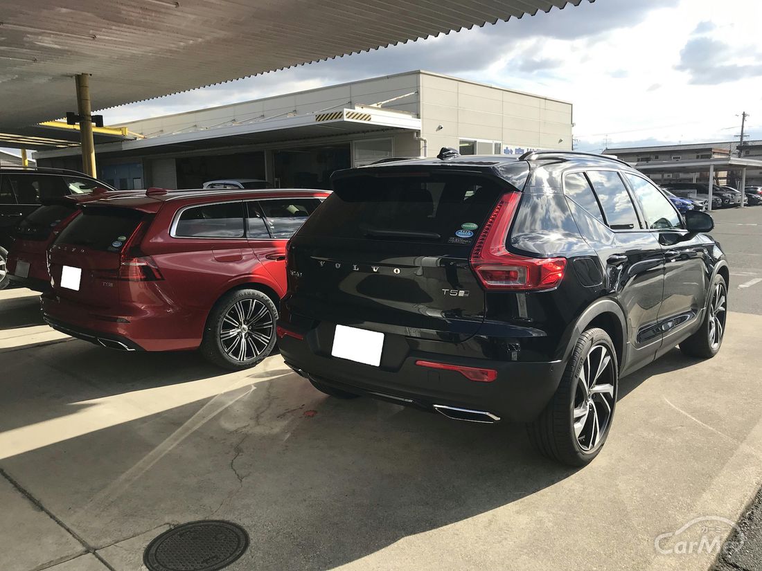 ボルボ XC40(大田中撮影)