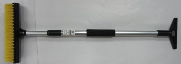コンパル アルミスノーブラシE型 伸縮式73~120cm
