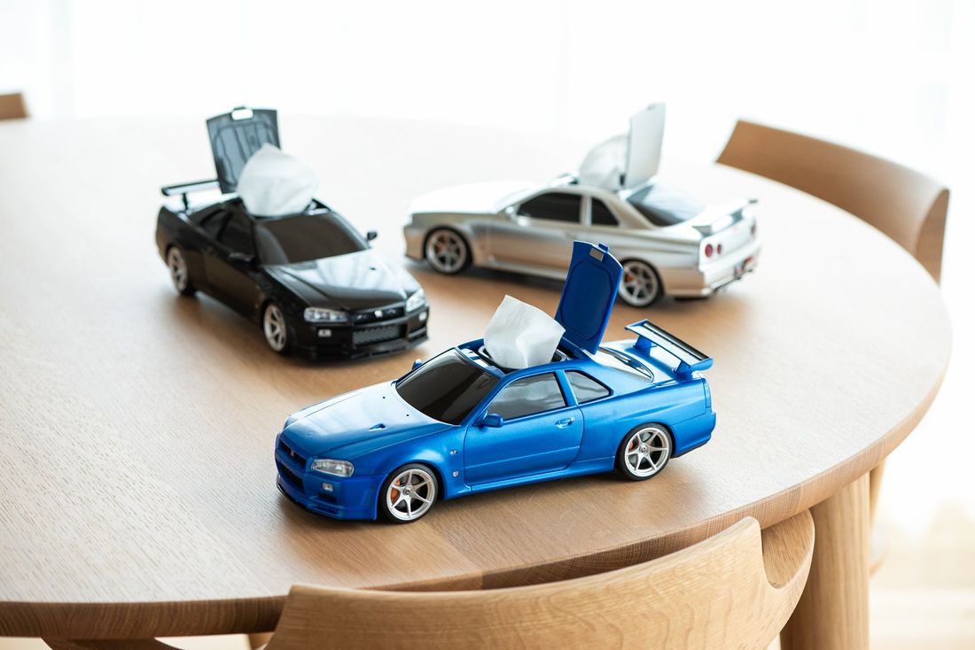 【新色】スカイライン GT-Rのウェットティッシュケースのパープルが予約開始!