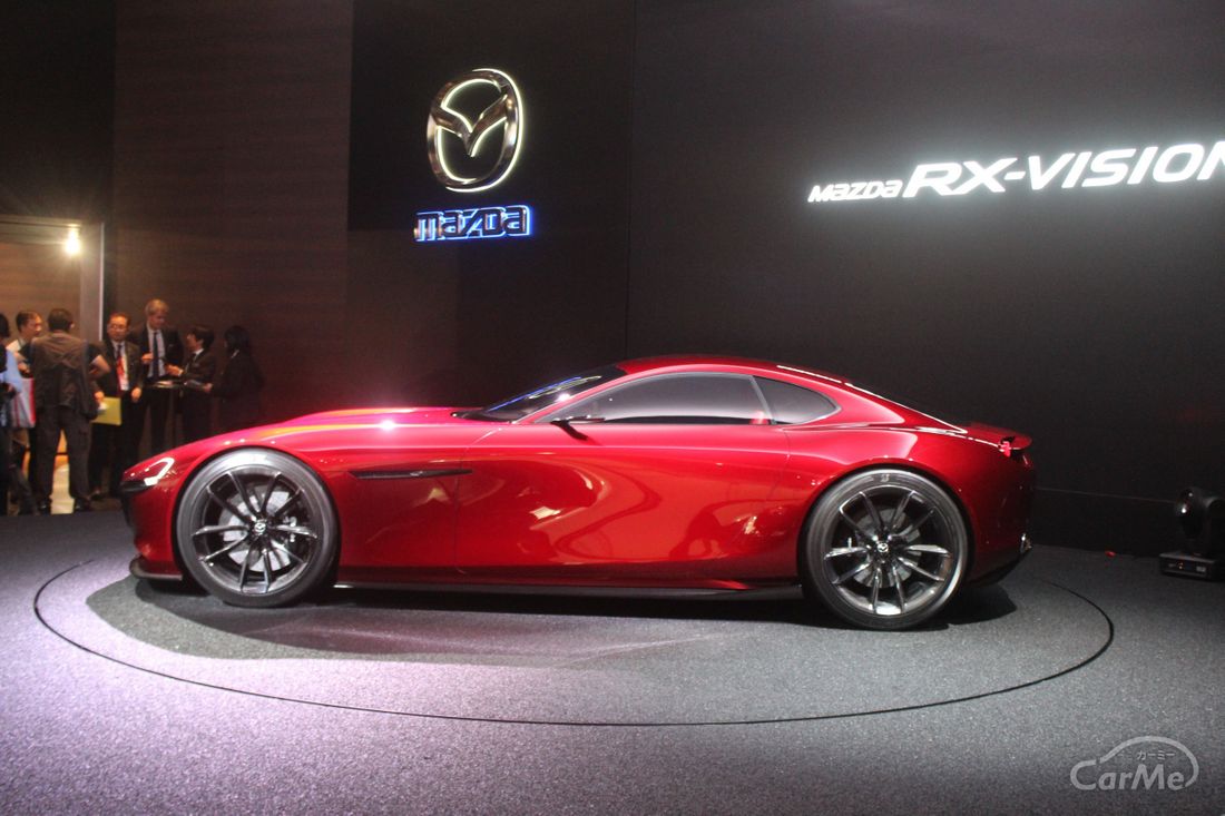 海外でも話題に マツダが公開した新ロータリースポーツ Rx Visionとは