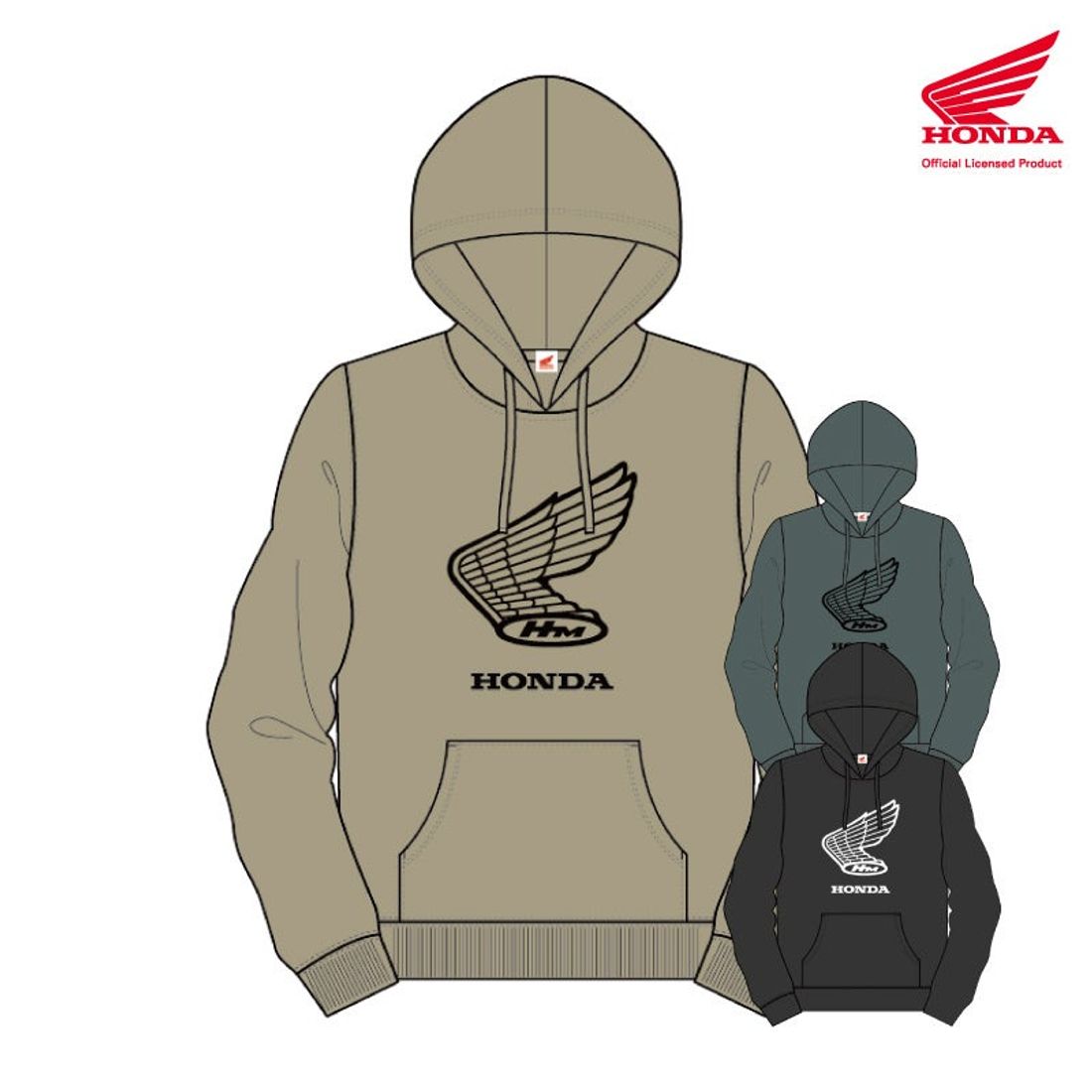 HONDAクラシックウイングのパーカーが発売