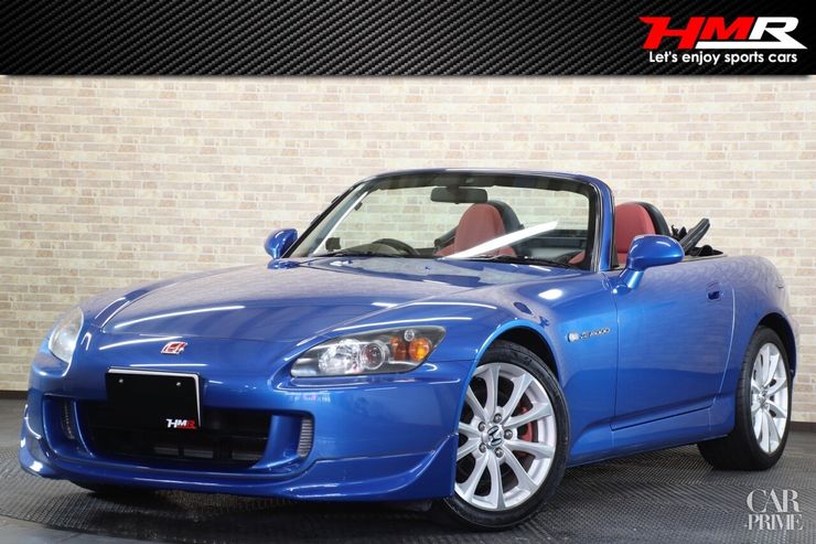 H.19(2007)年 ホンダ S2000 2.2 1オーナー モデューロフロントスポイラー ブルー 走行41,400k