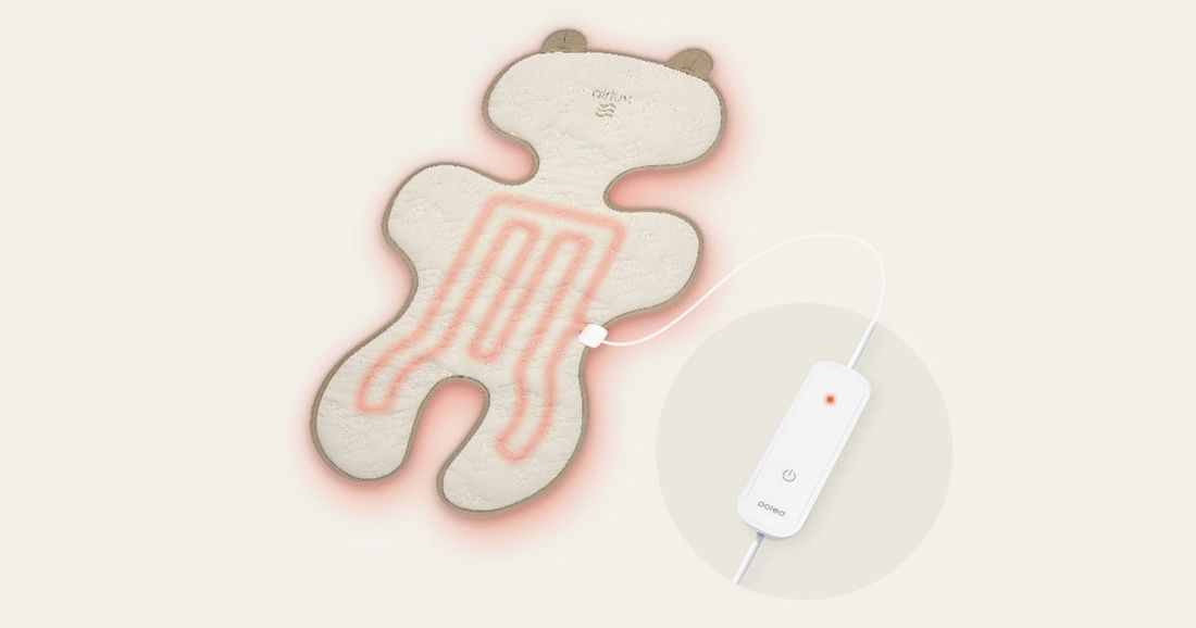 SNSで話題のベビー用ファン付クールシート「airluv.(エアラブ)」冬用モデル airluv. warmの販売決定