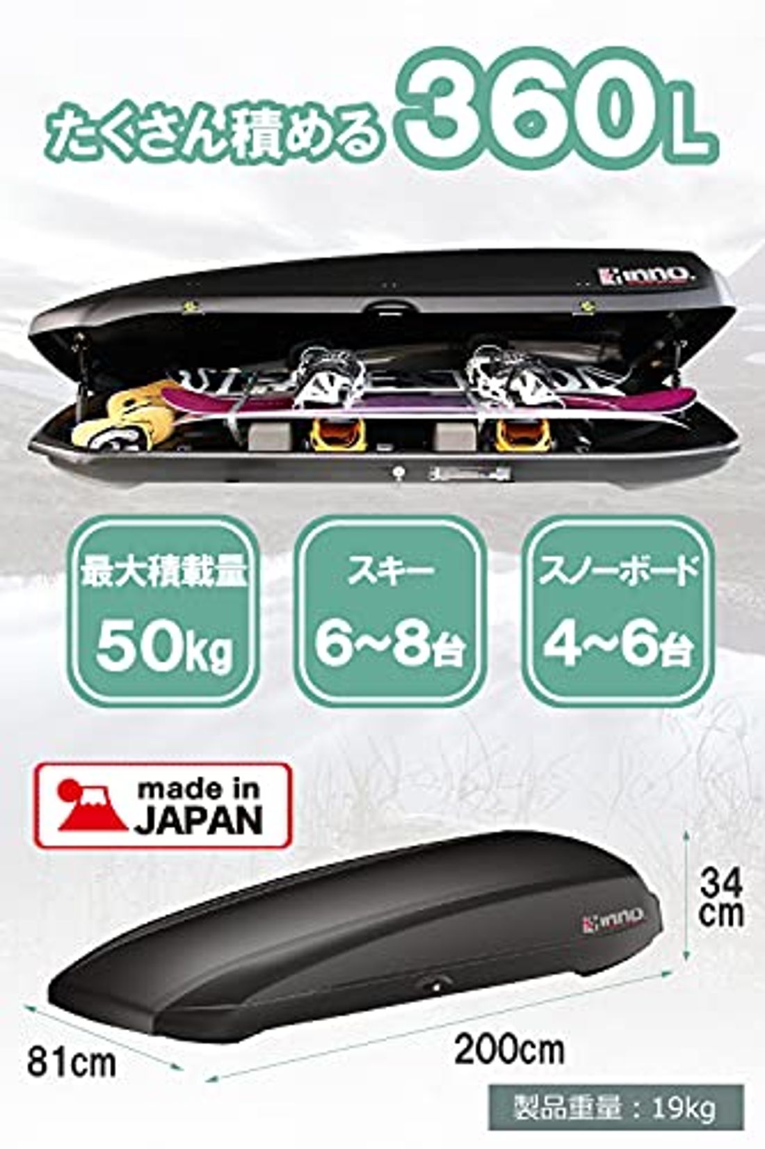 ルーフボックスおすすめ14選 有名メーカーの特徴や選び方もご紹介 22年版 By 車選びドットコム