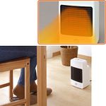 セラミックファンヒーター  JCH-M082T ホワイト