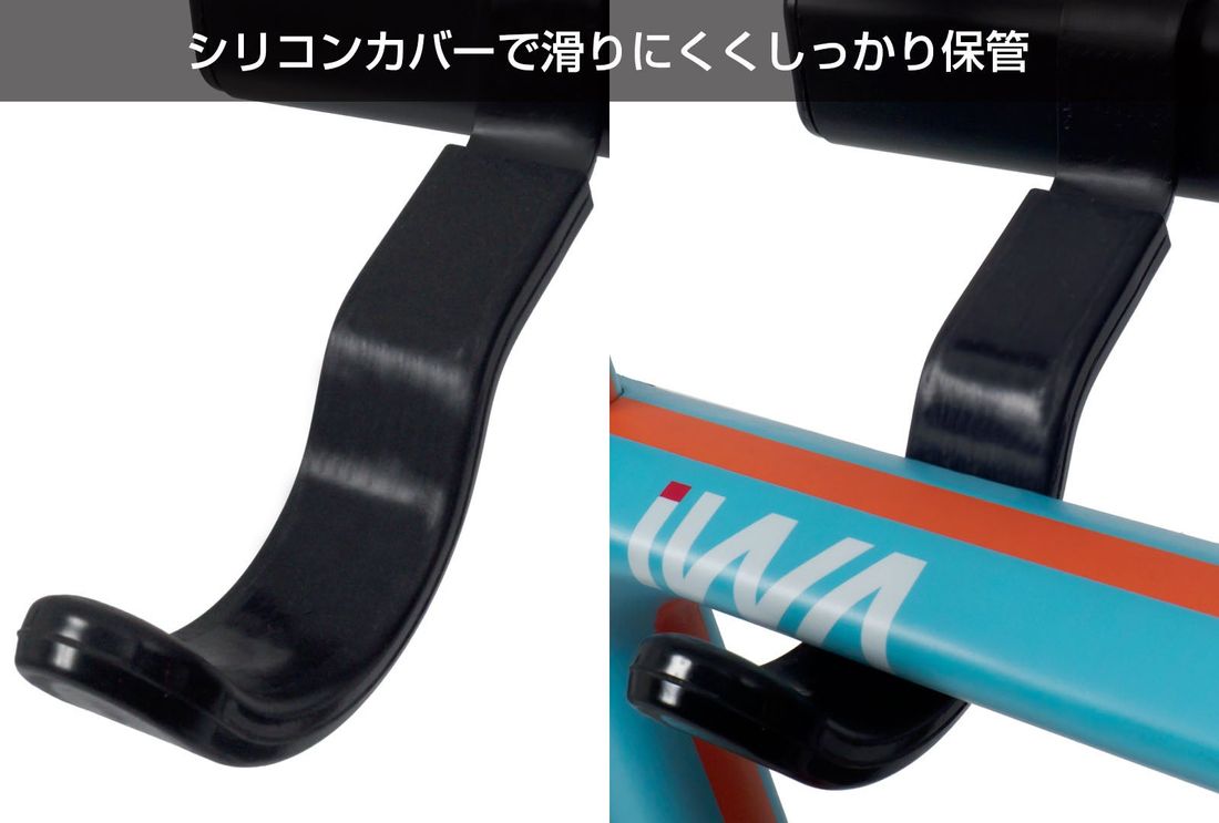 Makuakeで「300%」を達成した自立型2台用バイクスタンド『iWA-TW』12月2日発売!