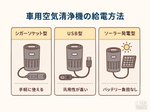 車用空気清浄機　おすすめ