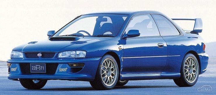インプレッサ22B STI