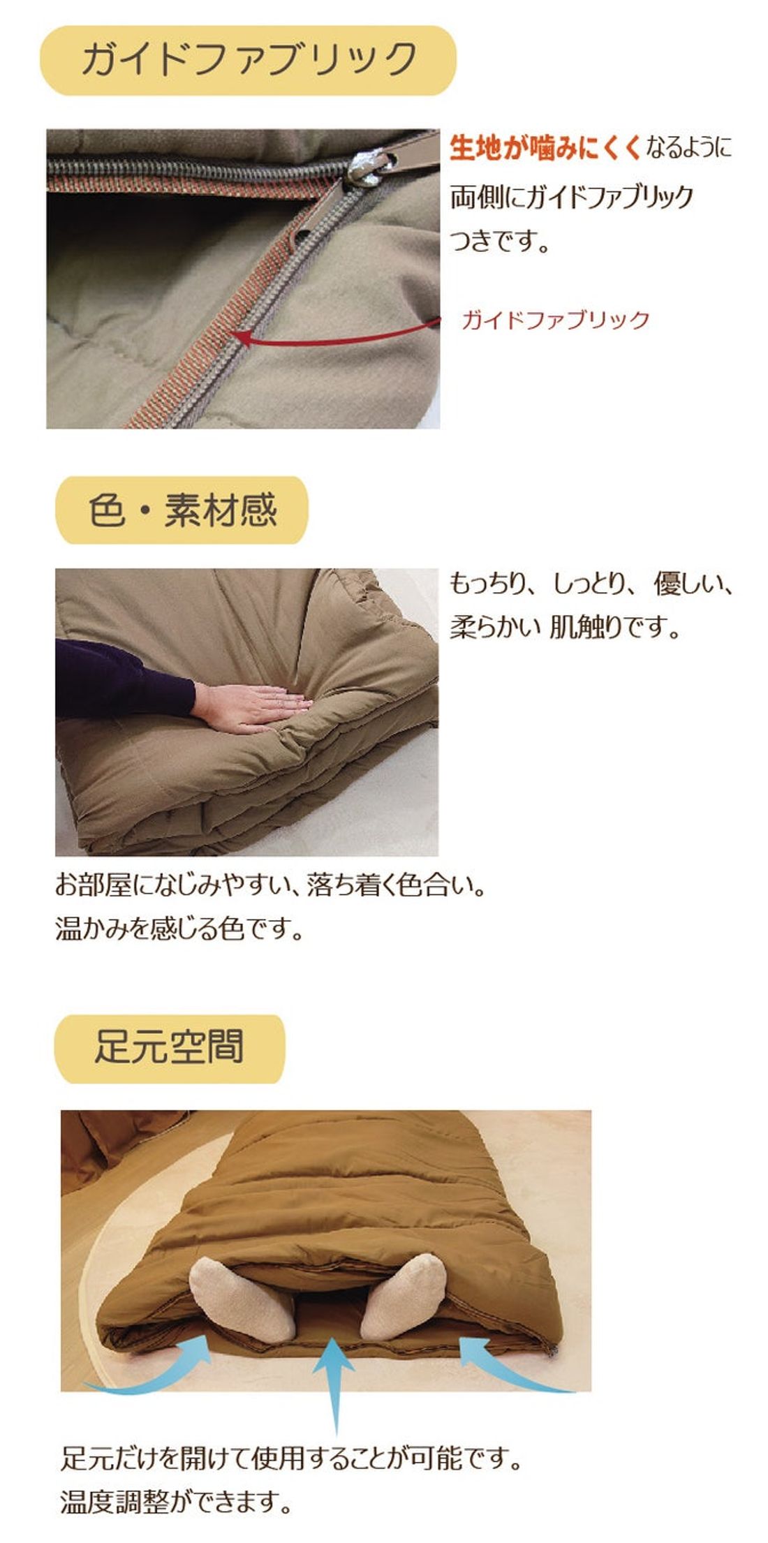 リビングで寝袋!?ごろごろしたい時にピッタリの「ごろねぶくろん」。寝袋としてだけではなく、クッションとしても使える万能…