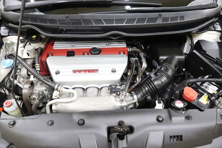 H.19(2007)年 ホンダ シビックタイプR 2.0 ノーマルコンディション 赤黒インテリア ホワイト 走行66,1