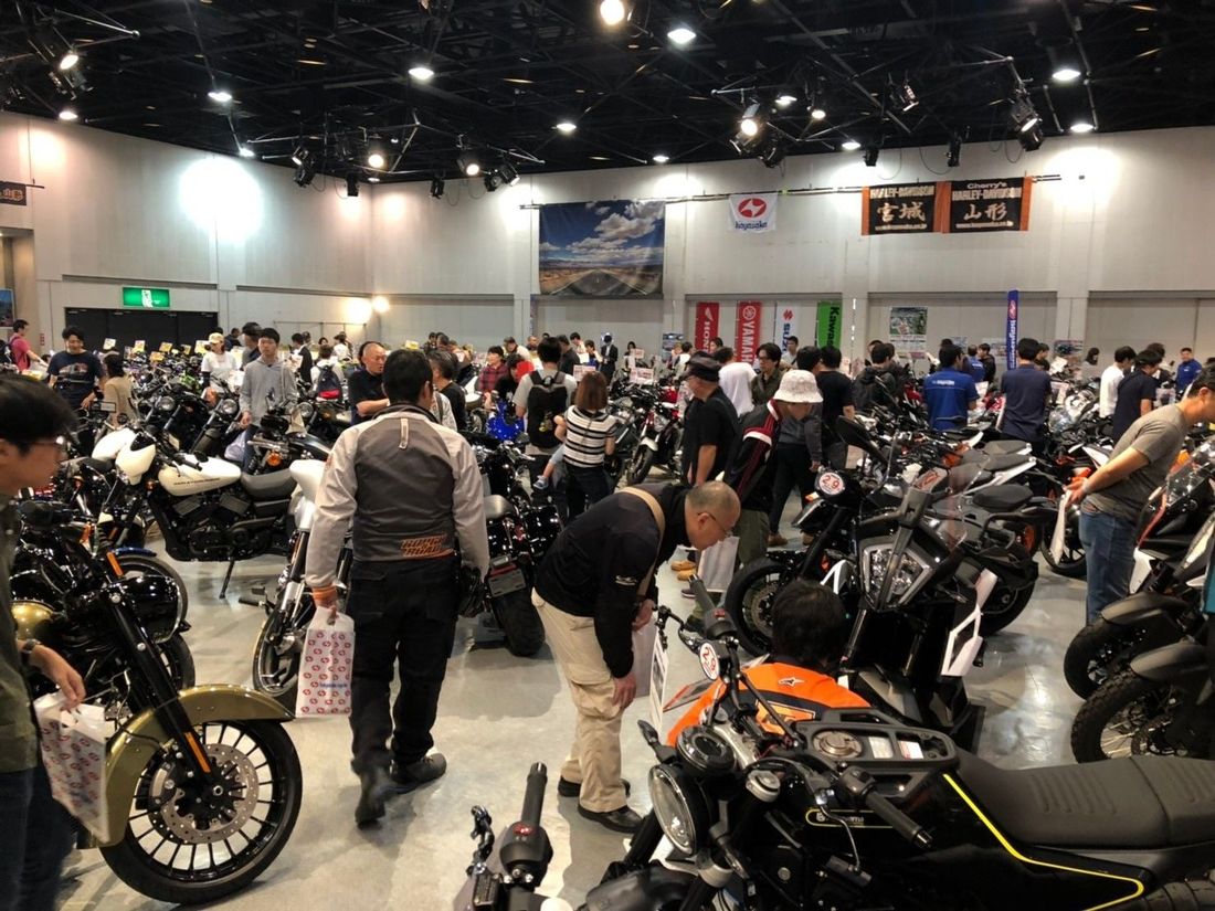東北最大級のバイク大展示会!総展示台数350台以上!「World Bike Festa」開催!!