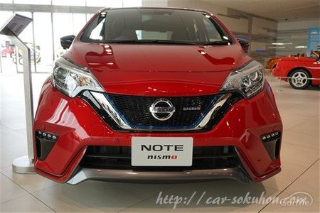 日産のコンパクトカーノートe Power Nismoとnismo S 外装 エクステリアの違いは