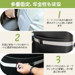 ペットドライブボックス 車用 L ライトグリーン