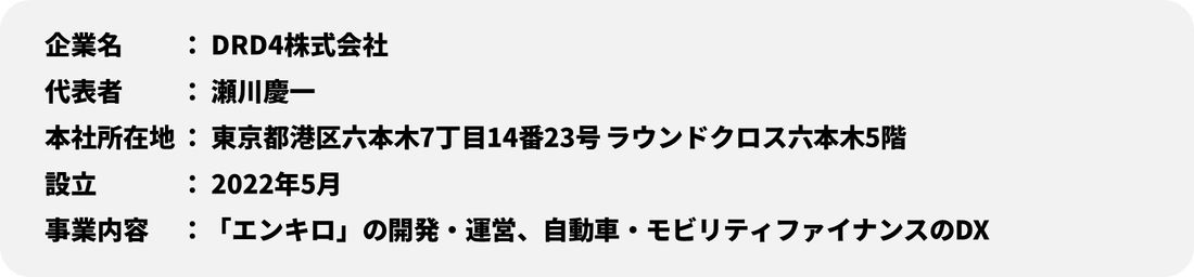距離で支払うマイカーリース 「エンキロ」 対象エリアを拡大