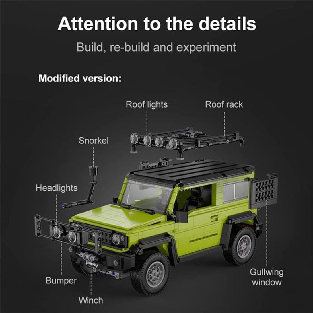 成田空港に『JIMNY』大迫力の1/12サイズのブロックが登場