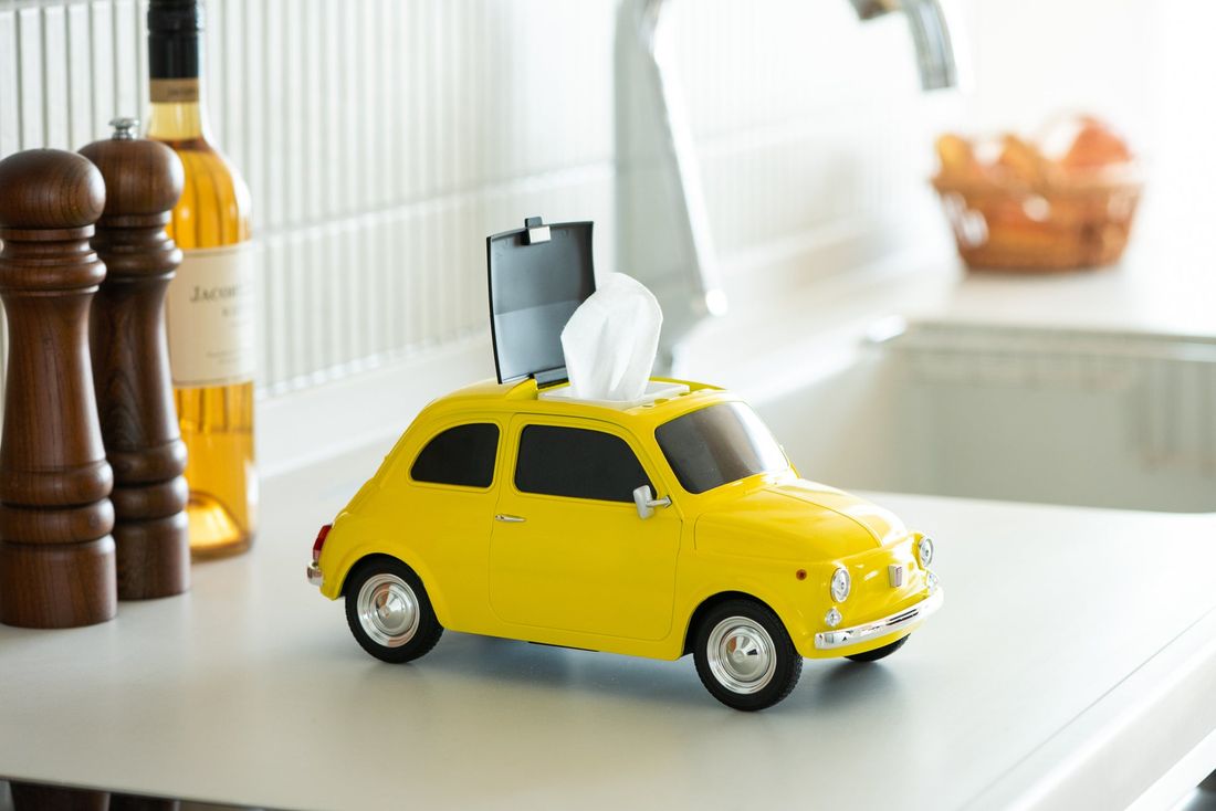 【一般販売開始】FIAT NUOVA完全再現の2WAYティッシュケース（CAMSHOP.JP）