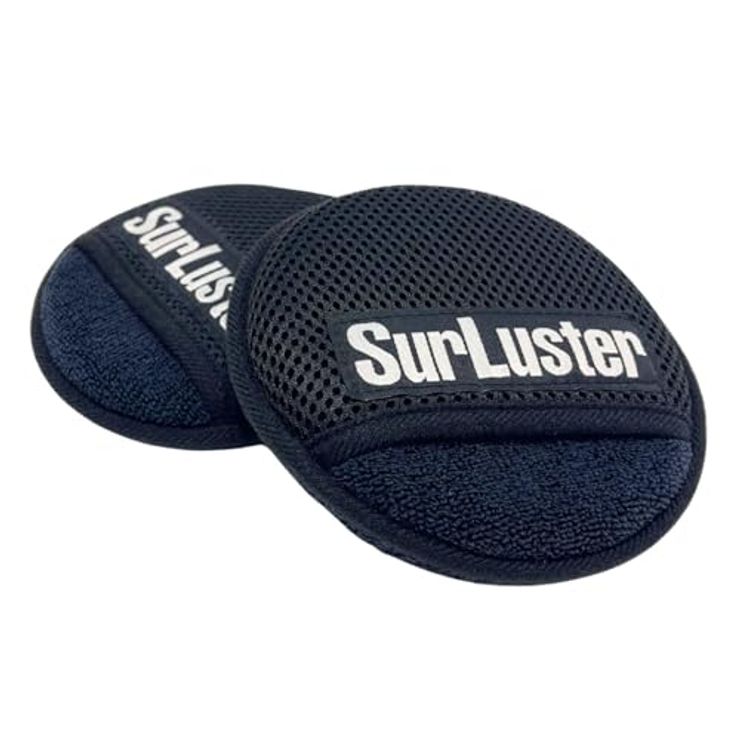 SurLuster(シュアラスター) ワックスパッド ［2個入り］ 車用ワックス ゼロクリーム コーティング対応 塗り…